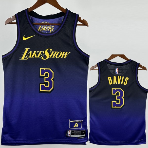 2024/25 LAKERS DAVIS #3 NBA Jerseys