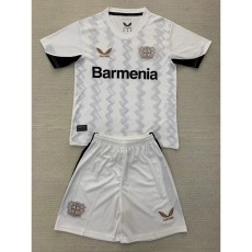 2024/25 Bayer 04 Leverkusen Away Fans Kids Soccer jersey