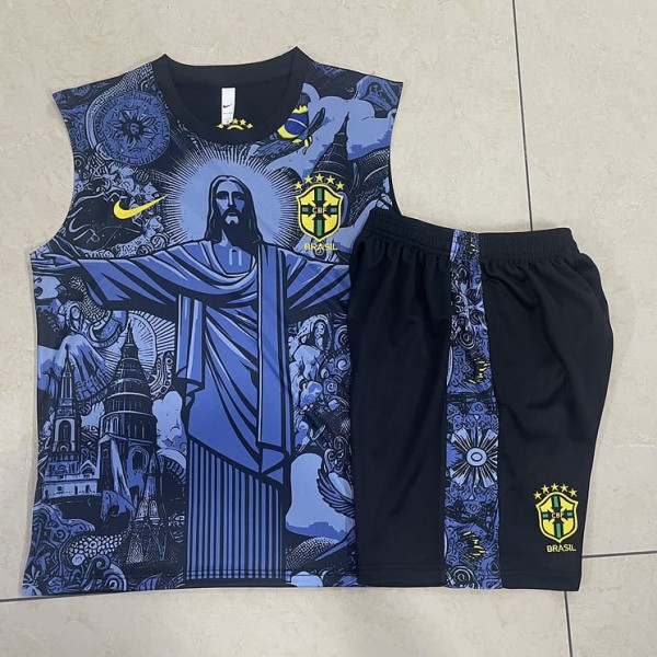 2024 Brazil Training Shorts Suit