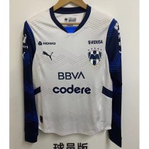 [PLAYER] 2024/25 CF Monterrey Away White Player Long Sleeve Soccer jersey