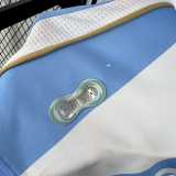 2006 Argentina Home Retro Long Sleeve Soccer jersey