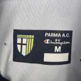 2002/03 Parma Home Retro Soccer jersey
