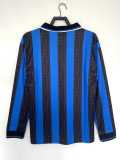 1997/98 INT Home Retro Long Sleeve Soccer jersey