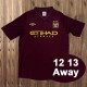 2012/13 Man City Away Retro Soccer jersey