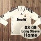 2008/09 R MAD Home Retro Long Sleeve Soccer jersey