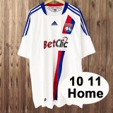 2010/11 Lyon Home Retro Soccer jersey
