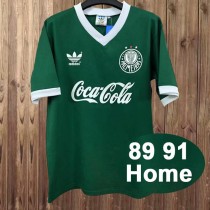 1989/90 Palmeiras Home Retro Soccer jersey