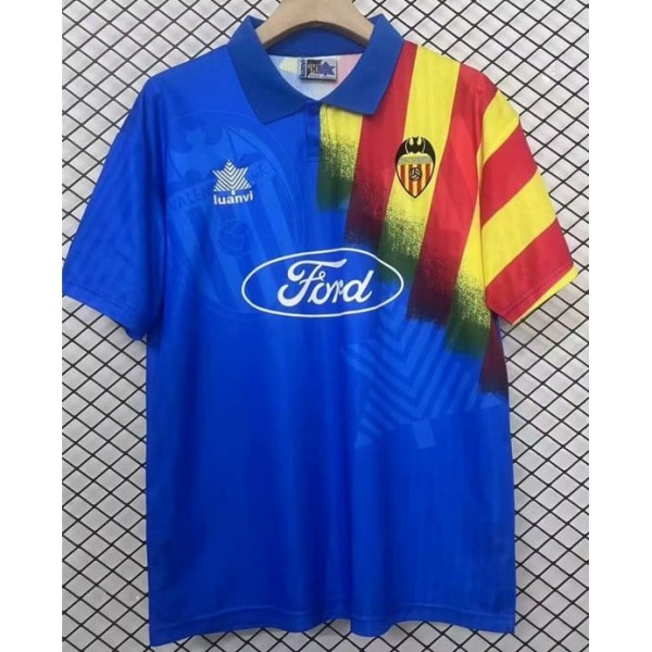 1995/96 Valencia Away Retro Soccer jersey