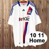 2010/11 Lyon Home Retro Soccer jersey
