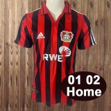 2001/02 Bayer 04 Leverkusen Home Retro Soccer jersey