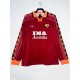 1998/99 Roma Home Retro Long Sleeve Soccer jersey