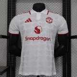 [PLAYER] 2024/25 Man Utd Special Edition White Player Soccer jersey