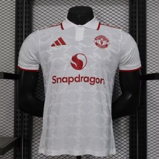 [PLAYER] 2024/25 Man Utd Special Edition White Player Soccer jersey