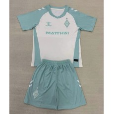 2024/25 SV Werder Bremen Away Fans Kids Soccer jersey