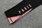 2024/25 PSG Black Half Pull Tracksuit