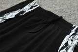 2024/25 ASN Black Half Pull Tracksuit