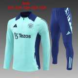 2024/25 Man Utd Kids Half Pull Tracksuit