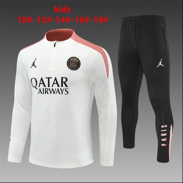 2024/25 PSG Player Kids Half Pull Tracksuit