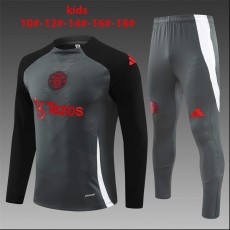 2024/25 Man Utd Player Kids Tracksuit
