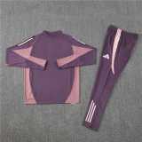2024/25 ASN Purple Half Pull Tracksuit