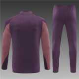 2024/25 ASN Purple Half Pull Tracksuit