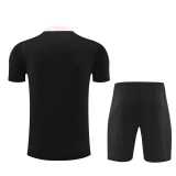 2024/25 PSG Black Training Shorts Suit