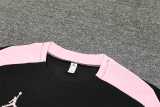 2024/25 PSG Black Training Shorts Suit