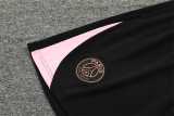 2024/25 PSG Black Training Shorts Suit