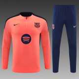 2024/25 BAR Orange Player Half Pull Tracksuit