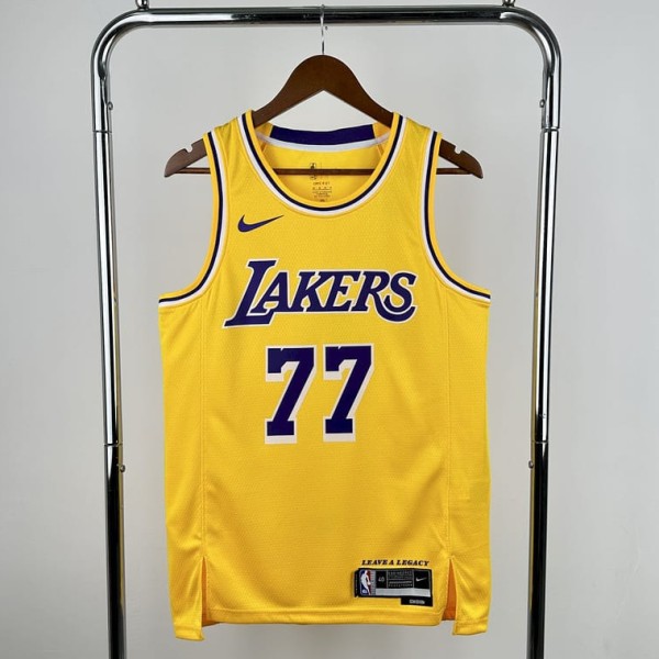 2023/24 LAKERS DONCIC #77 NBA Jerseys