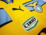 1998/99 Lazio 3RD Yellow Retro Soccer jersey