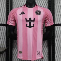 [PLAYER] 2025/26 Inter Miami Home Pink Player Soccer jersey