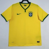2014 Brazil Home Retro Soccer jersey