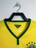 2014 Brazil Home Retro Soccer jersey