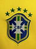 2014 Brazil Home Retro Soccer jersey