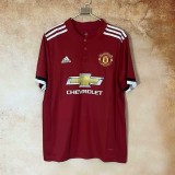 2017/18 Man Utd Home Retro Soccer jersey