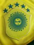 2014 Brazil Home Retro Soccer jersey