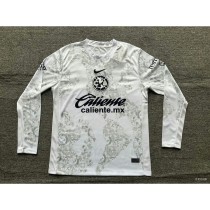 2024/25 Club America Goalkeeper White Fans Long Sleeve Soccer jersey