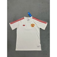 2024/25 Man Utd White Training Shirts