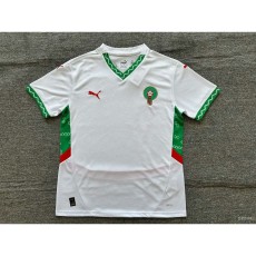 2025 Morocco Away White Fans Soccer jersey