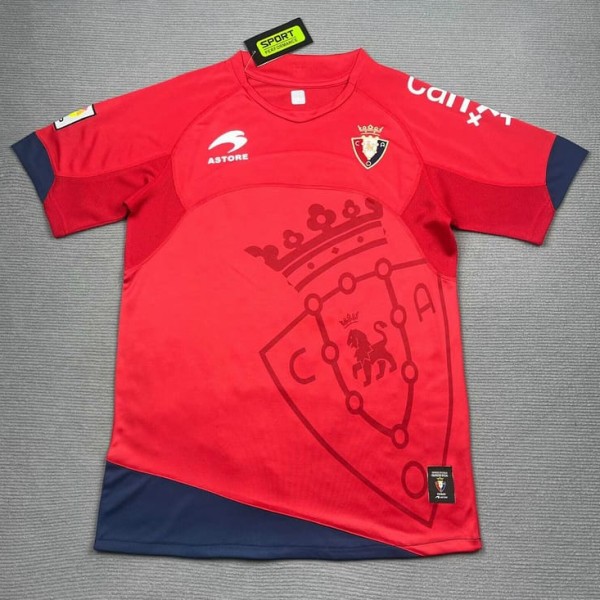 2011/12 Osasuna Home Red red Retro Soccer jersey
