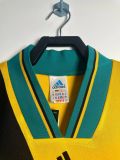1993/95 Bayern Away Yellow Retro Soccer jersey