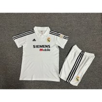 2002/03 R MAD Home White Retro Kids Soccer jersey