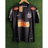2012/13 Santos FC Away Black Retro Soccer jersey