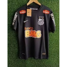 2012/13 Santos FC Away Black Retro Soccer jersey