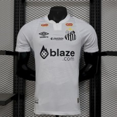 [PLAYER] 2024/25 Santos FC Home White Player Soccer jersey