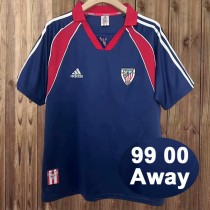 1999/00 Bilbao Away Retro Soccer jersey