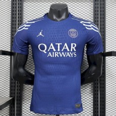 [PLAYER] 2024/25 PSG 4RD Blue Player Soccer jersey