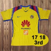 2017/18 Club America 3RD Yellow Retro Soccer jersey
