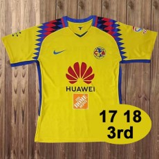 2017/18 Club America 3RD Yellow Retro Soccer jersey